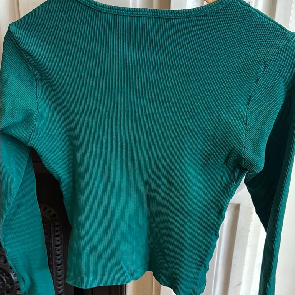 Big Bud Press V-Neck Long Sleeve Top - Picture 5 of 6